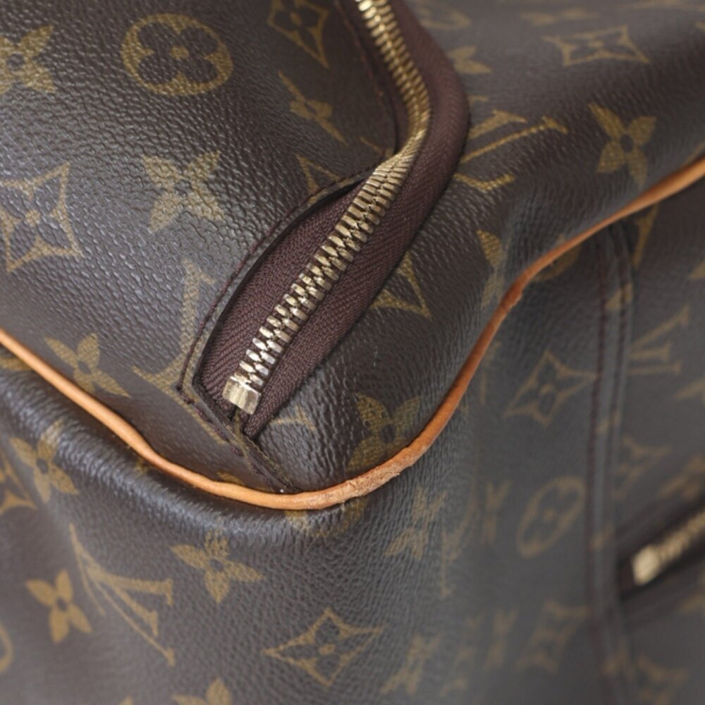 LOUIS VUITTON Authentic Brown Monogram Canvas Boston Bag - Picture 6 of 16
